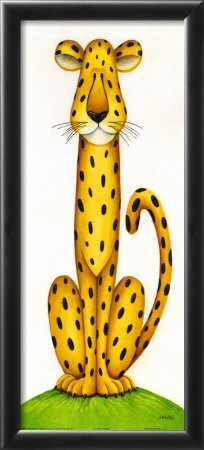 Cheetah by Lesley Hallas Pricing Limited Edition Print image