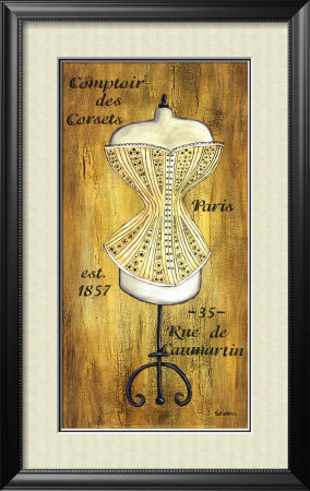 Mod?Le De Corset I by Krista Sewell Pricing Limited Edition Print image