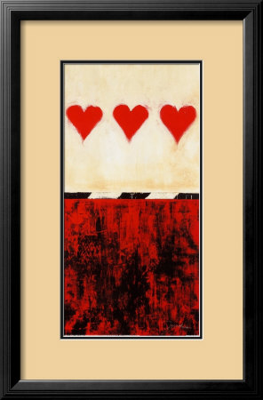 Three Of Hearts by Elizabeth Jardine Pricing Limited Edition Print image