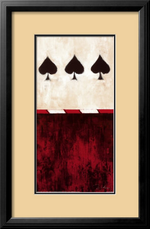 Three Of Spades by Elizabeth Jardine Pricing Limited Edition Print image