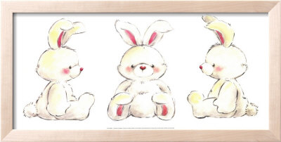 Rabbits by Makiko Pricing Limited Edition Print image