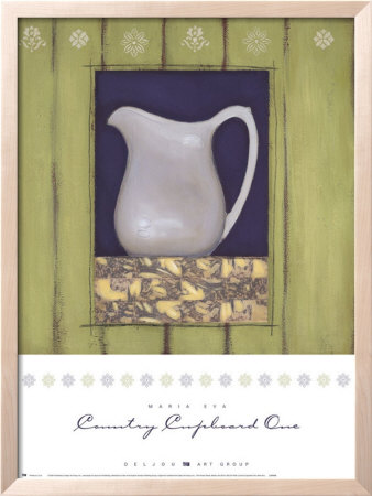Country Cupboard One by Maria Eva Pricing Limited Edition Print image