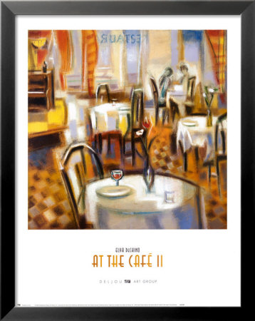 At The Cafe Ii by Elya De Chino Pricing Limited Edition Print image