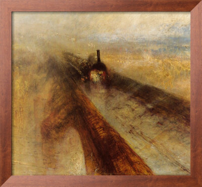 Detail From Rain, Steam And Speed- The Great Western Railway, Before 1844 by William Turner Pricing Limited Edition Print image