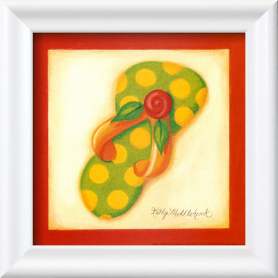 Red Flip Flop Iii by Kathy Middlebrook Pricing Limited Edition Print image