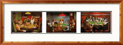 Poker Dogs by Cassius Marcellus Coolidge Pricing Limited Edition Print image