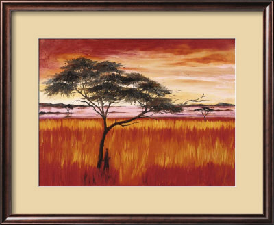 Serengeti Dusk by Emilie Gerard Pricing Limited Edition Print image
