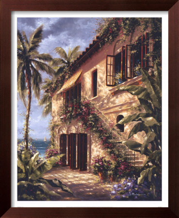 Tropical Villa Ii by J. Martin Pricing Limited Edition Print image