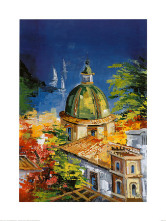 Positano by Antonio Di Viccaro Pricing Limited Edition Print image