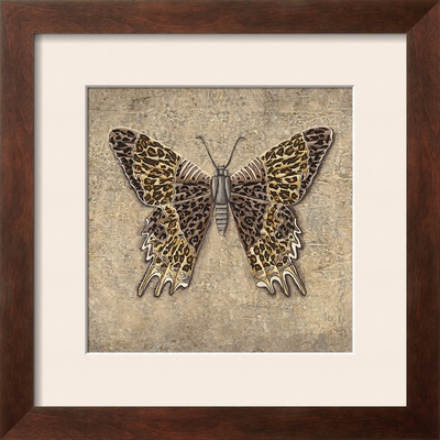 Leopard Butterfly by Jennifer Brice Pricing Limited Edition Print image