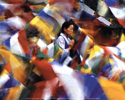 Prayer For Peace by Olivier Follmi Pricing Limited Edition Print image