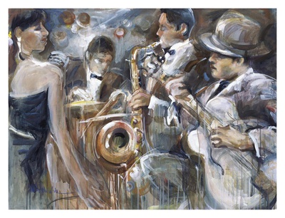 All About Jazz I by Marysia Pricing Limited Edition Print image