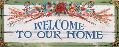 Welcome To Our Home by Roger Bock Pricing Limited Edition Print image