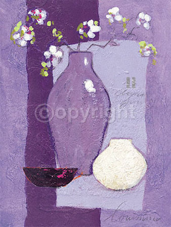 Cherri Bloom Violet by Louissimo Pricing Limited Edition Print image