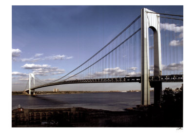 Fort Verrazano Bridge by Igor Maloratsky Pricing Limited Edition Print image