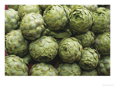 Artichokes At An Open Air Market by Nicole Duplaix Pricing Limited Edition Print image