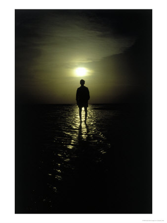 Silhouetted Man by Joseph B. Rife Pricing Limited Edition Print image