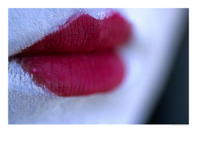 Painted Red Lips, Japan, by Oliver Strewe Pricing Limited Edition Print image
