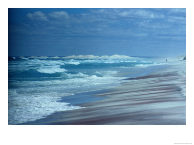 Surf Pounds The Beach At Israelite Bay by Sam Abell Pricing Limited Edition Print image