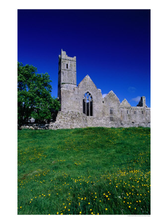 Quin Abbey Franciscan 15Th Century Friary, County Clare, Ireland by Gareth Mccormack Pricing Limited Edition Print image