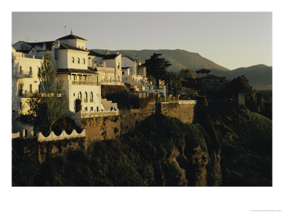 Scenic View Of The Town Of Montejaque by Joe Scherschel Pricing Limited Edition Print image