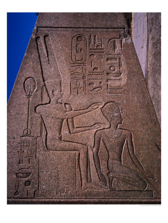 Detail On Fallen Obelisk Of Hatshepsut At Karnak Temple In Ancient Thebes, Luxor, Egypt by Anders Blomqvist Pricing Limited Edition Print image