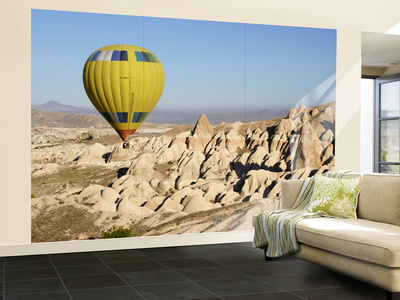 Balloon Ride Over Lunar Landscape by Shania Shegedyn Pricing Limited Edition Print image