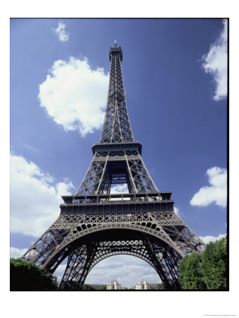 A Scenic View Of The Eiffel Tower On A Sunny Day by Todd Gipstein Pricing Limited Edition Print image