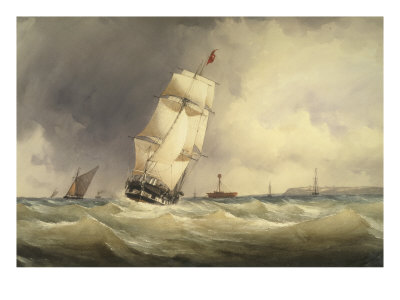Off The Nore by Alfred Herbert Pricing Limited Edition Print image