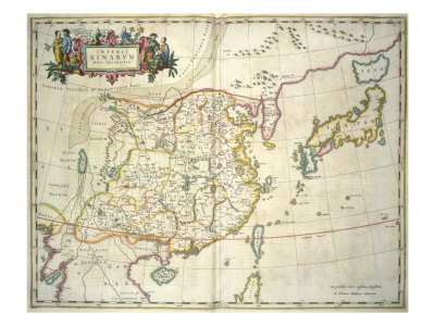 Map Of China by Joan Blaeu Pricing Limited Edition Print image