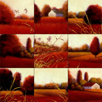 Crimson Trees by James Wiens Pricing Limited Edition Print image