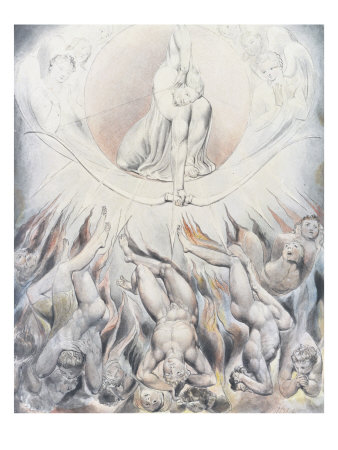 The Rout Of The Rebel Angels by William Blake Pricing Limited Edition Print image
