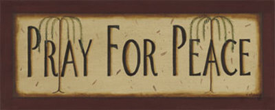 Pray For Peace by Kim Klassen Pricing Limited Edition Print image