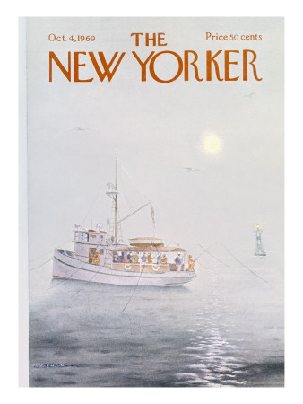 The New Yorker Cover - October 4, 1969 by Albert Hubbell Pricing Limited Edition Print image