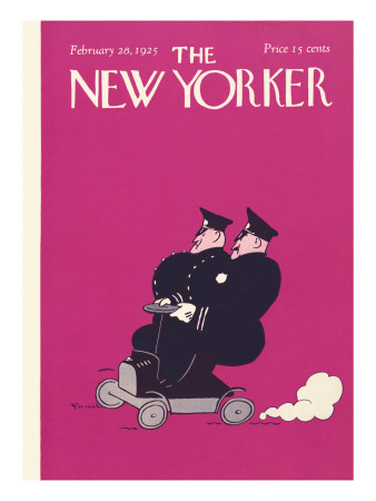 The New Yorker Cover - February 28, 1925 by Carl Fornaro Pricing Limited Edition Print image
