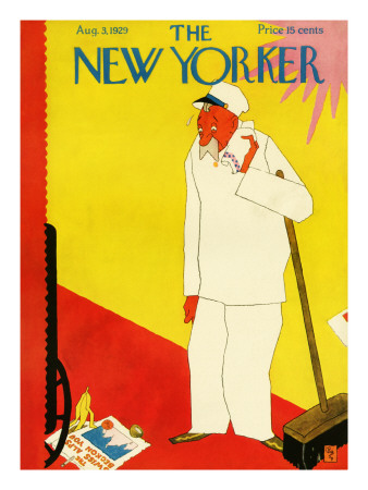 The New Yorker Cover - August 3, 1929 by Gardner Rea Pricing Limited Edition Print image