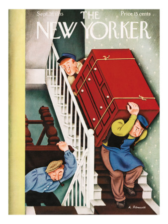 The New Yorker Cover - September 28, 1935 by Antonio Petruccelli Pricing Limited Edition Print image