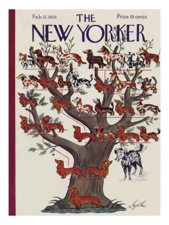 The New Yorker Cover - February 12, 1938 by Constantin Alajalov Pricing Limited Edition Print image