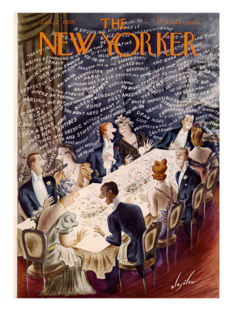 The New Yorker Cover - January 7, 1939 by Constantin Alajalov Pricing Limited Edition Print image