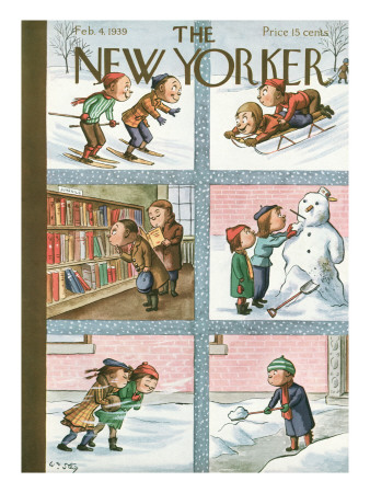 The New Yorker Cover - February 4, 1939 by William Steig Pricing Limited Edition Print image