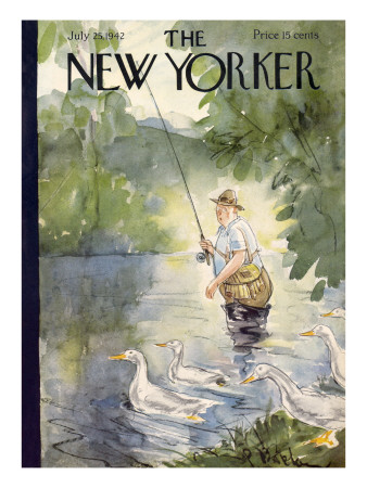 The New Yorker Cover - July 25, 1942 by Perry Barlow Pricing Limited Edition Print image