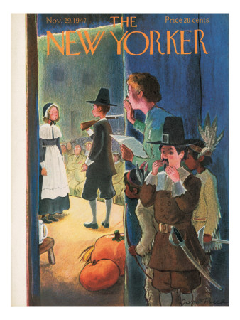 The New Yorker Cover - November 29, 1947 by Garrett Price Pricing Limited Edition Print image