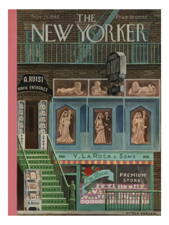 The New Yorker Cover - November 13, 1948 by Witold Gordon Pricing Limited Edition Print image