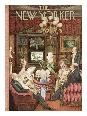 The New Yorker Cover - February 4, 1950 by Mary Petty Pricing Limited Edition Print image