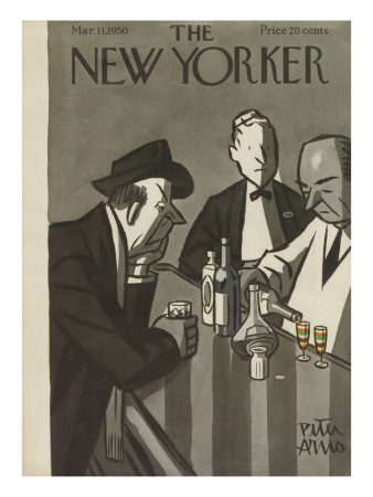 The New Yorker Cover - March 11, 1950 by Peter Arno Pricing Limited Edition Print image
