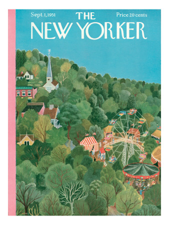 The New Yorker Cover - September 1, 1951 by Ilonka Karasz Pricing Limited Edition Print image