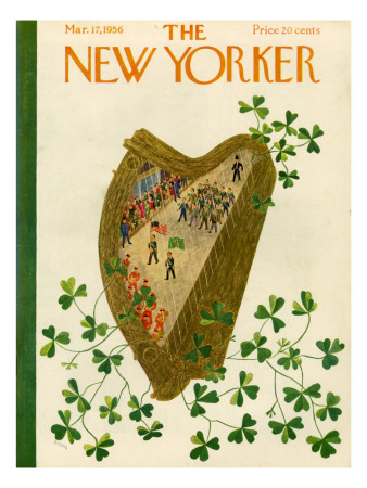 The New Yorker Cover - March 17, 1956 by Ilonka Karasz Pricing Limited Edition Print image