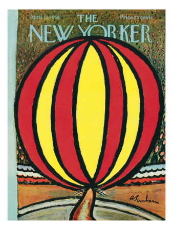 The New Yorker Cover - April 12, 1958 by Abe Birnbaum Pricing Limited Edition Print image