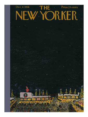The New Yorker Cover - December 6, 1958 by Abe Birnbaum Pricing Limited Edition Print image