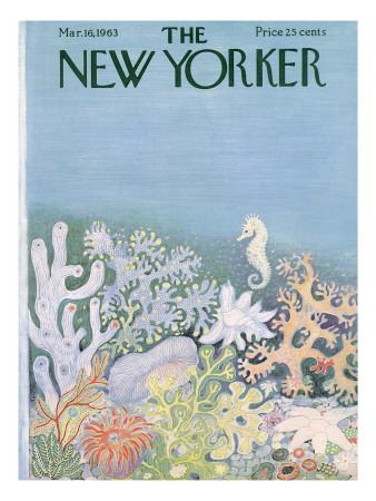 The New Yorker Cover - March 16, 1963 by Ilonka Karasz Pricing Limited Edition Print image